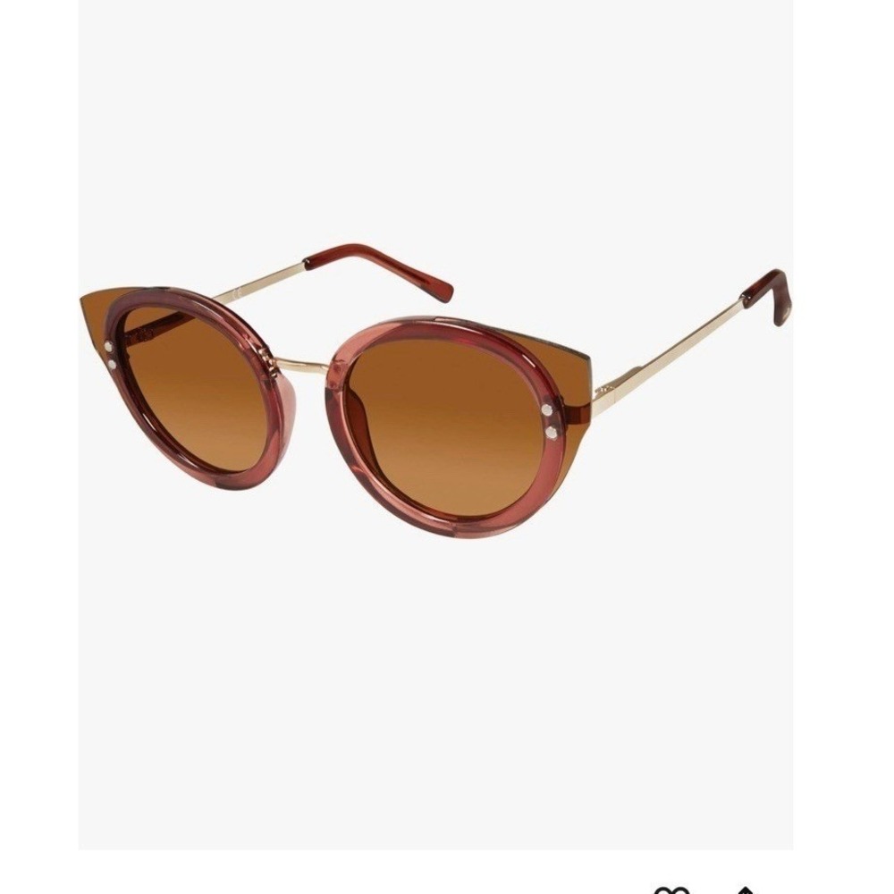 Sam Edelman Women's SE116 Combo Metal Cat-Eye Sunglasses